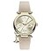 Vivienne Westwood Orb Pop Womens Quartz Watch with Champagne Dial and Beige Leather Strap VV006GDCM