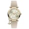 Vivienne Westwood Orb Pop Womens Quartz Watch with Champagne Dial and Beige Leather Strap VV006GDCM