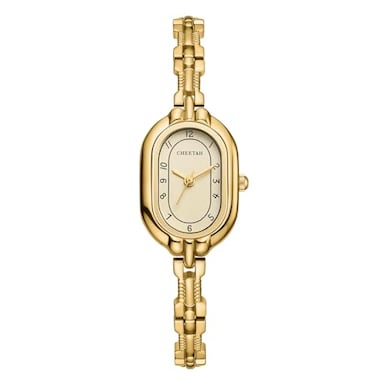 CHEETAH Gold Bracelet Watches for Women Small Vintage Bangle Easy Read Numeral Dial Waterproof