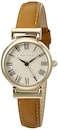 Anne Klein Womens Leather Strap Watch