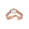 Michael Kors Watch Slim Runway ThreeHand Rose GoldTone Stainless Steel Womens Watch