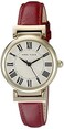 Anne Klein Womens Leather Strap Watch