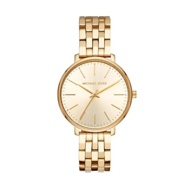 Michael Kors Watch for Women Pyper ThreeHand GoldTone Stainless Steel Womens Watch