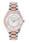 Michael Kors Watch Lauryn ThreeHand TwoTone Stainless Steel Womens Watch