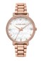 Michael Kors Pyper ThreeHand Rose GoldTone Alloy Metal Womens Watch Model MK4594
