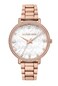 Michael Kors Pyper ThreeHand Rose GoldTone Alloy Metal Womens Watch Model MK4594