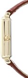 Anne Klein Womens Glitter Accented CrocoGrain Strap Watch AK3820