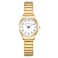 BOSHIYA Quartz Womens Easy Reader 23mm Stainless Steel Expansion Band Watchs for Small Wrist GoldSilver WomenGold