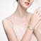 BOSHIYA Quartz Womens Easy Reader 23mm Stainless Steel Expansion Band Watchs for Small Wrist GoldSilver WomenGold
