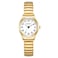 BOSHIYA Quartz Womens Easy Reader 23mm Stainless Steel Expansion Band Watchs for Small Wrist GoldSilver WomenGold