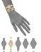 Anne Klein Womens Premium Crystal Accented Bangle Watch Set