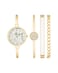 Anne Klein Womens Bangle Watch and Bracelet Set AK1470