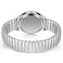 BOSHIYA Quartz Womens Easy Reader 23mm Stainless Steel Expansion Band Watchs for Small Wrist GoldSilver WomenSilver