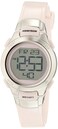 Armitron Sport Womens Digital Chronograph Resin Strap Watch 457012Pearlescent PinkSilver