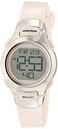 Armitron Sport Womens Digital Chronograph Resin Strap Watch 457012Pearlescent PinkSilver