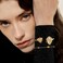 SAGA Phantom Luxury Cuff Watch Softened Rhombus Case Sunray Dial Danube Crystals Japanese Quartz 30M Water Resistant Elegant Gift 2 Sizes
