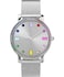 Timex Womens Transcend 34mm Watch SilverTone Bracelet SilverTone Dial SilverTone Case