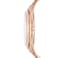 Michael Kors Slim Runway ThreeHand Rose GoldTone Stainless Steel Womens Watch Model MK4733