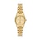 Michael Kors MK4741 Petite Lexington Three Hand Watch Gold One Size
