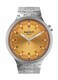 Swatch Big Bold Irony Unisex Watch Casual Polymer Orange Automatic Waterproof Big Bold Irony Amber Sheen
