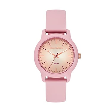 Skechers Womens Ostrom Quartz ThreeHand Analog Watch Color Pink Model SR6266
