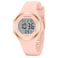 GOLDEN HOUR Waterproof Sport Womens Digital Chronograph Silicone Strap Watch in Champagne