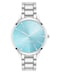 Nine West Womens Genuine Crystal Accented Bracelet Watch
