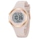 GOLDEN HOUR Waterproof Sport Womens Digital Chronograph Silicone Strap Watch in Rose Gold Case