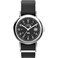 Timex Unisex Weekender 37mm Watch Black Strap Black Dial SilverTone Case