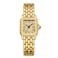 CHEETAH Watches for Women with Small Vintage Bracelet in Gold Rectangular Case Roman Dial