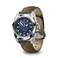 Victorinox 2420181 INOX Auto 41 SIR BLE dial BRN Structured str Blue Strap