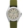 Timex Unisex Expedition Field 36mm Watch Green Strap Natural Dial SilverTone Case