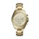 Fossil Womens Modern Courier Quartz Stainless Chronograph Watch Color Gold Model BQ3378