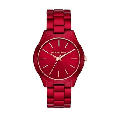 Michael Kors Slim Runway MK3895 Red One Size