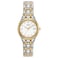 Citizen Womens EcoDrive Dress Classic Watch in TwoTone Stainless Steel White Dial Model EW126450A