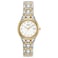 Citizen Womens EcoDrive Dress Classic Watch in TwoTone Stainless Steel White Dial Model EW126450A