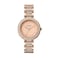 Fossil Karli ThreeHand Rose GoldTone Stainless Steel Watch