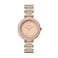 Fossil Karli ThreeHand Rose GoldTone Stainless Steel Watch