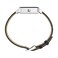 Timex Womens Dress 21mm Watch Black Strap White Dial SilverTone Case