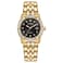Citizen Ladies EcoDrive Dress Classic Corso Watch DiamondAccented Bezel Black Dial Model EW271255E