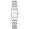 GAOFAN HOUR Watches for Women with Vintage Rectangular CaseWhite Roman DialStainless Steel BandAdjustment Tool IncludedWater Resistant