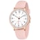 TWOPTION Nurse Watch for Women Waterproof Analog Silicone Watch with Second Hand for Nursing Essentials Rose Gold