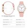 TWOPTION Nurse Watch for Women Waterproof Analog Silicone Watch with Second Hand for Nursing Essentials Rose Gold