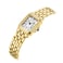 CNYXCN Gold Watches for Women with Rectangular CaseRoman DialVintage BraceletWater Resistant