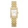 BOFAN Gold Watches for Women with Vintage Bracelet Rectangular Case Roman DialAdjustment Tool IncludedWater Resistant