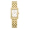 BOFAN Gold Watches for Women with Vintage Bracelet Rectangular Case Roman DialAdjustment Tool IncludedWater Resistant