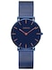 XIRUVE Womens Ultra Thin 65mm Minimalist Stainless Steel Mesh Strap Analog Quartz Bracelet Watch