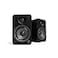 Kanto YU4 Powered Speakers with Bluetooth and Builtin Phono Preamp Auto Standby and Startup Remote Included 140W Peak Power Matte Black Pair