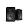 Kanto YU4 Powered Speakers with Bluetooth and Builtin Phono Preamp Auto Standby and Startup Remote Included 140W Peak Power Matte Black Pair