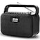 Avantree PowerByte Portable FM Radio with Powerful 30W Stereo Bluetooth Speakers SD Card Player 20hr Rechargeable Playtime and Extended Range Wireless Wired Speaker U Disk Player